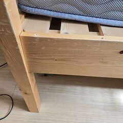 ベットフレーム　シングル　受渡日限定の画像