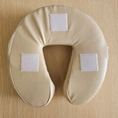 高田ベッド Takada Bed フェイスクッション うつ伏せ用 枕 施術用 エステ 整体 リラクゼーション ベージュの画像