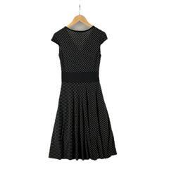 OFUON オフオン 春夏 SS ワンピース ポリエステル ブラック レディース【古着】【中古】の画像