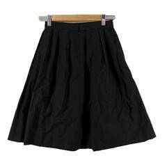 美品 UNTITLED アンタイトル 春夏 SS スカート ブラック レディース XXS S【古着】【中古】の画像