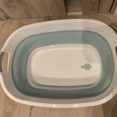 折りたたみベビーバスの画像