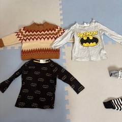 男の子　冬　80 90サイズの画像