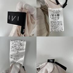 INDIVI インディヴィ パンツ ポリエステル/その他 ベージュ レディース 6M 38【古着】【中古】の画像