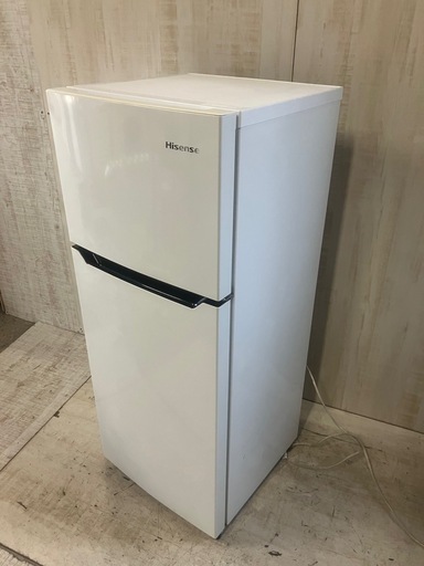 J604⭐️訳アリ　ハイセンス　2ドア　2019年製　冷凍冷蔵庫