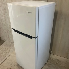 J604⭐️訳アリ　ハイセンス　2ドア　2019年製　冷凍冷蔵庫の画像