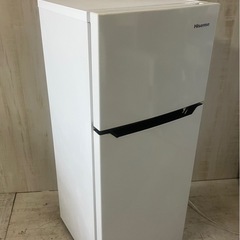 J604⭐️訳アリ　ハイセンス　2ドア　2019年製　冷凍冷蔵庫の画像