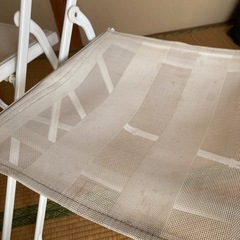 IKEAパイプ椅子（2点）の画像