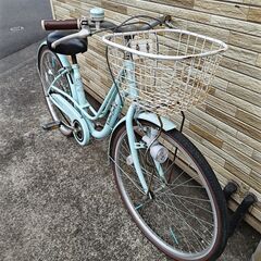 中古自転車 子供変速無し 24インチ LEDダイナモ 軽整備済み 防犯登録対応 町田市 相模原市 MM888の画像