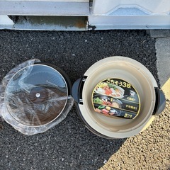 象印3枚土鍋セット。の画像