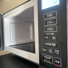 アイリスオーヤマ　電子レンジ　22L　美品の画像