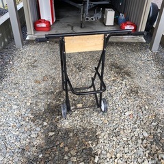 船外機スタンド　20馬力まで乗せられますの画像