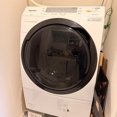 一人暮らしにも2人暮らしにも【ぱなそPanasonic】10kgどらむせんまくきドラム洗濯機の画像