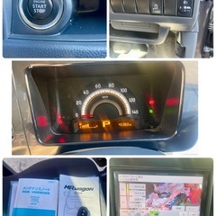 平成27年スズキMR ワゴン4万キロ車検令和8年10月／プッシュスタート／ナビ／テレビの画像