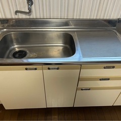 キッチン流し台　ガステーブルの画像