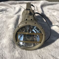 DST007)ワークライト　ハロゲン　HALOGEN 首振り National  中古品【取りに来られる方限定】の画像