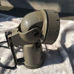 DST007)ワークライト　ハロゲン　HALOGEN 首振り National  中古品【取りに来られる方限定】の画像