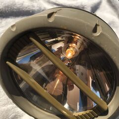 DST007)ワークライト　ハロゲン　HALOGEN 首振り National  中古品【取りに来られる方限定】の画像