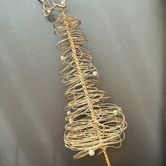 ビーズ付ワイヤーツリーの画像