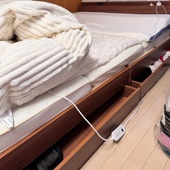 ダブルベット⭐️＊布団などは付きません！の画像