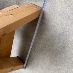 木製手作り椅子の画像