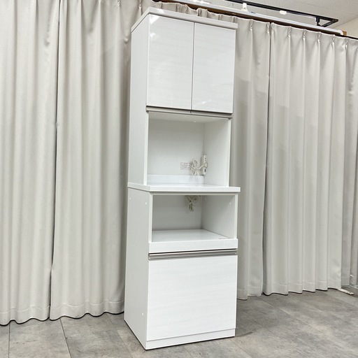 KK-23【新入荷　リサイクル品】ニトリ　リガーレ60 オープンキッチンボード　白