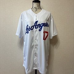 大谷翔平 ロサンゼルス　ドジャース ユニフォーム ホワイトの画像