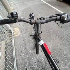 パンク　
自転車の画像