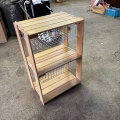 木製棚の画像