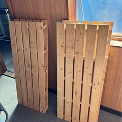 DIYに　すのこ　5枚の画像