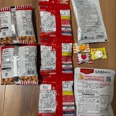 子供用お菓子　プロテイン　ラムネ　焼き菓子の画像