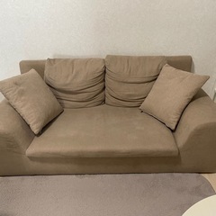 【モダンデコ】2人がけソファの画像