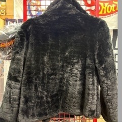 ブラックファーコートの画像