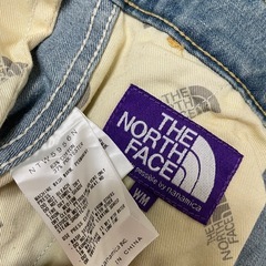 ノースフェイス デニムスカート パープルレーベルの画像