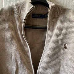 POLO RALPH LAUREN ジップアップセーターの画像