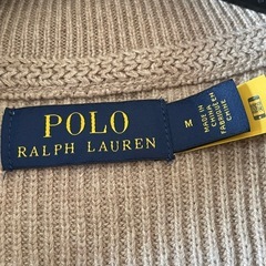 POLO RALPH LAUREN ジップアップセーターの画像