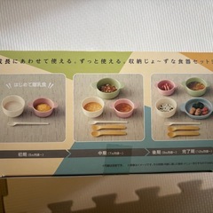 離乳食器セットの画像