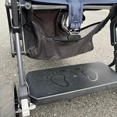 【美品】カトージ 二人乗りベビーカー 二人でゴー　※現地引き渡し・現金手渡しでお願いします！の画像