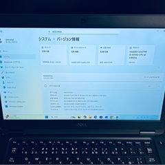 ノートパソコン | Office認証コード付き | Dell Latitude 5490 | Core i5 | SSD 256GB | メモリ 8GBの画像