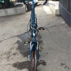 A-218△ v 岐阜発/ Rodeo Custom/ 折りたたみ自転車/ 20インチ/ 6段変速/ サドル破れあり/ 走行確認/ 現状品/ y/ R7.11/13 △の画像