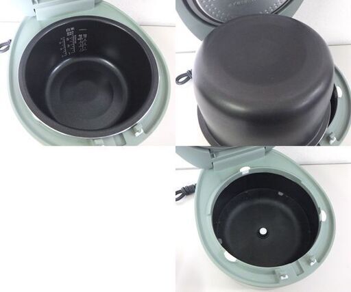 高年式！ 2025年製 アイリスオーヤマ IHジャー炊飯器 5.5合炊き RC-ILA50-G グリーン キッチン家電  ☆ 札幌市 北区 屯田