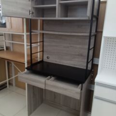 ★リユースのサカイ日立店★HJ8317  レンジボード グレー H185.5×D45×W87 クリーニング済み の画像