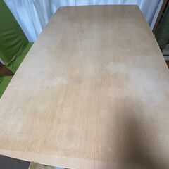 （無料）ダイニングテーブルと椅子４脚あげます。取りに来れる方限定の画像