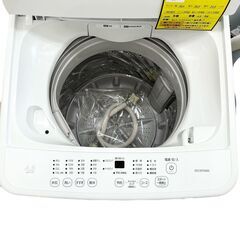 【ドリーム池田店】アイリスオーヤマ　4.5kg洗濯機　IAW-T451　2024年製　給水ホース付き　IKW-168の画像