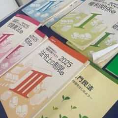 宅建　日建学院 2025年 宅建士 テキスト＋ 　項目別過去問題集セットの画像