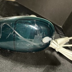 ほとんど新品ハンディ衣類スチーマー ホワイト 3段階設定の画像