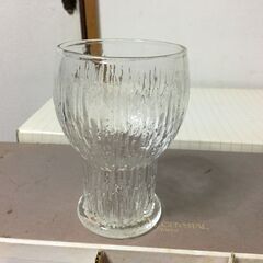 【昭和レトロ】5客 HOYA CRYSTAL グラス ガラス 未使用品 クリスタル ヴィンテージ 京都高島屋の画像