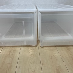 収納ケース2個の画像