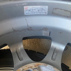 ヨコハマiceGUARD 165/65R14　軽用アルミ付きスタッドレス4本セットの画像