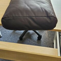 美品 長方形クッション ブラウン 枕 腰当て 背当て ソファ オフィス 椅子用の画像