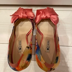 ダイアナ　パンプス　DIANA 23.5cm サンダル　DIANA ピンク　の画像